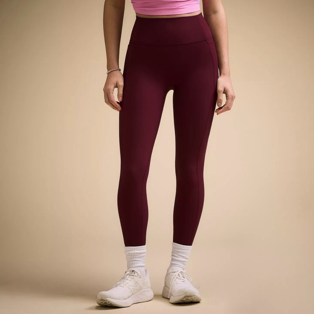 CALIA by Carrie Underwood High-Waist Wine Leggings